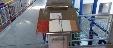 Blick ins Gästebuch, Fossilienmuseum