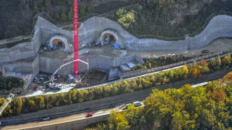 Eisenbahnüberführung Filstalbrücke