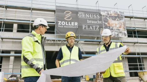 Baustelle Backhaus Zoller, Esslingen