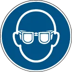 Arbeitssicherheit: Schutzbrille