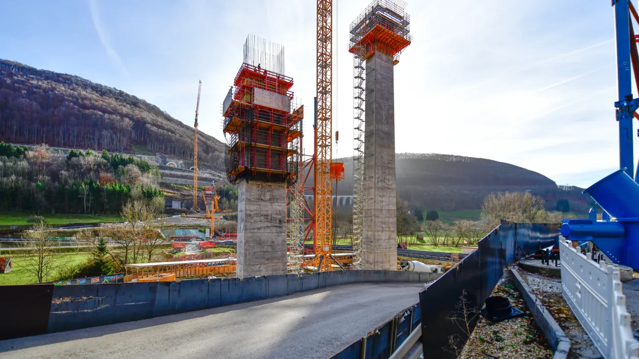 Eisenbahnüberführung Filstalbrücke 