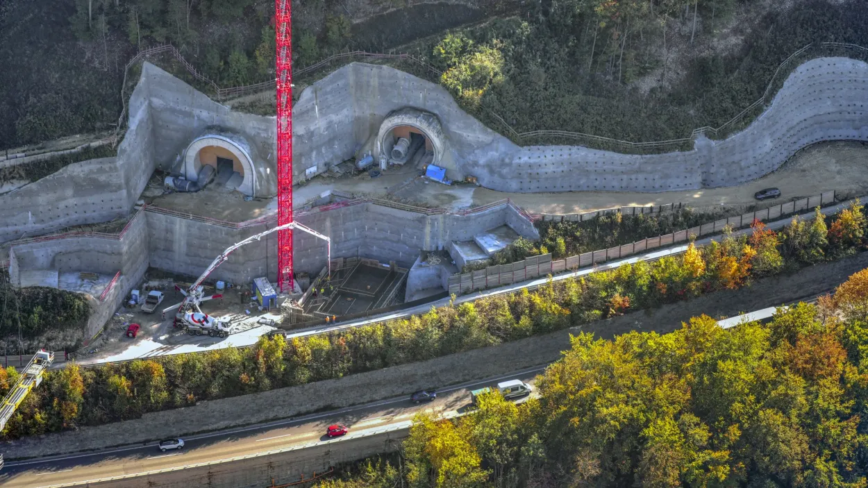 Eisenbahnüberführung Filstalbrücke