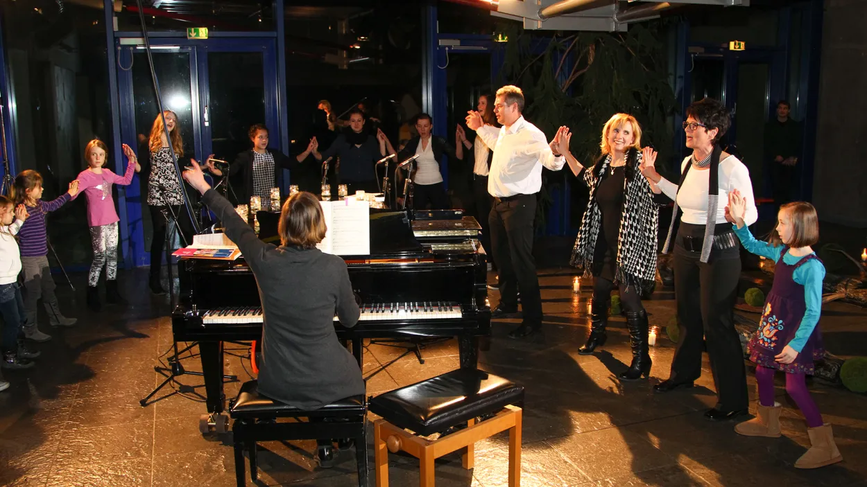 Konzert CircuitBox der Jugendmusikschule Zollernalb im Holcim Werkforum