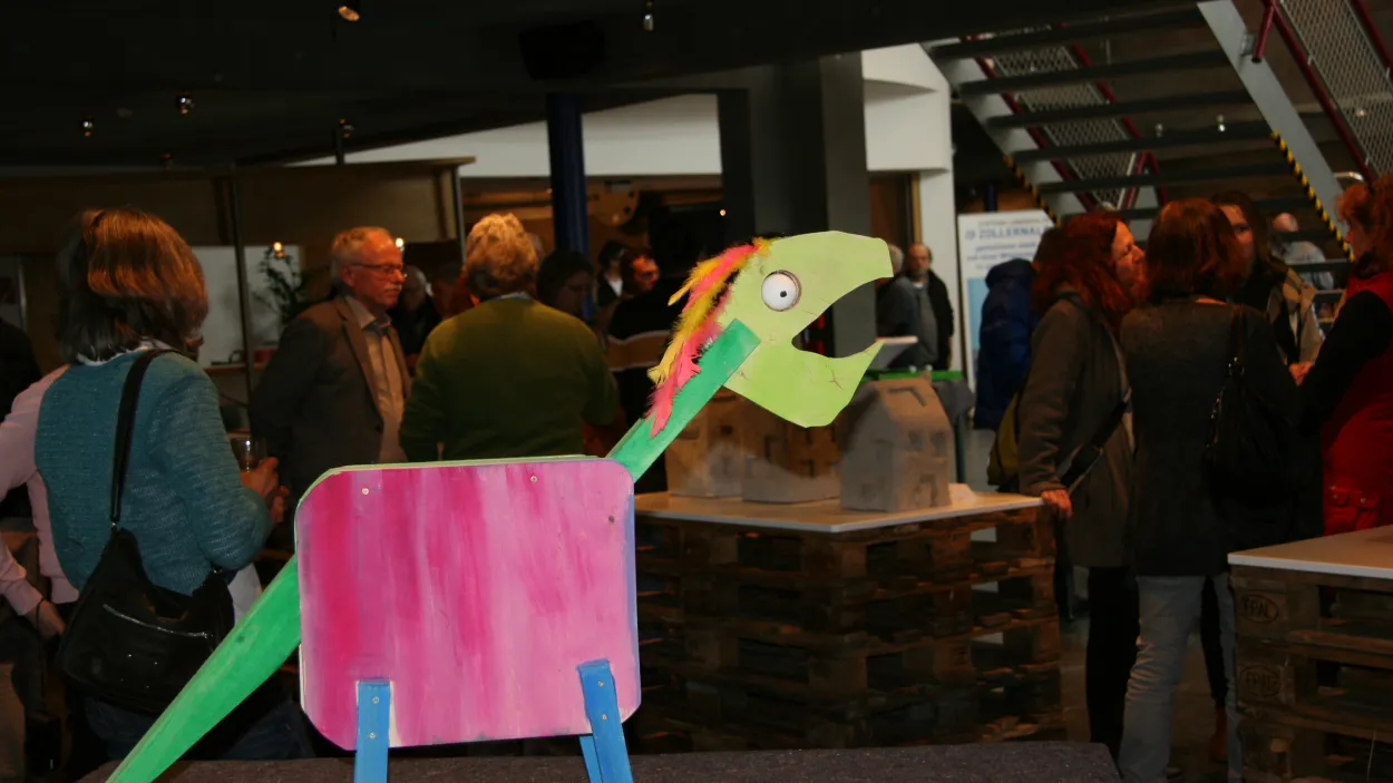 Kunstausstellung der Lebenshilfe Zollernalb im Holcim Werkforum