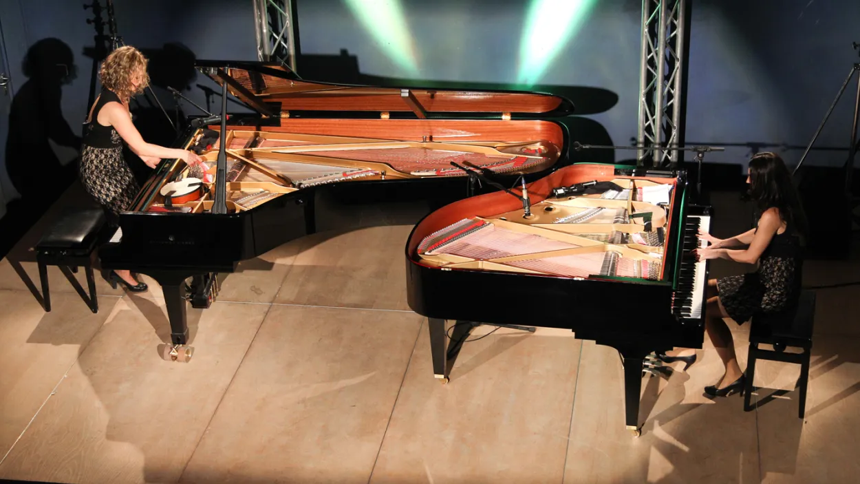 Queenz of Piano im Holcim Werkforum