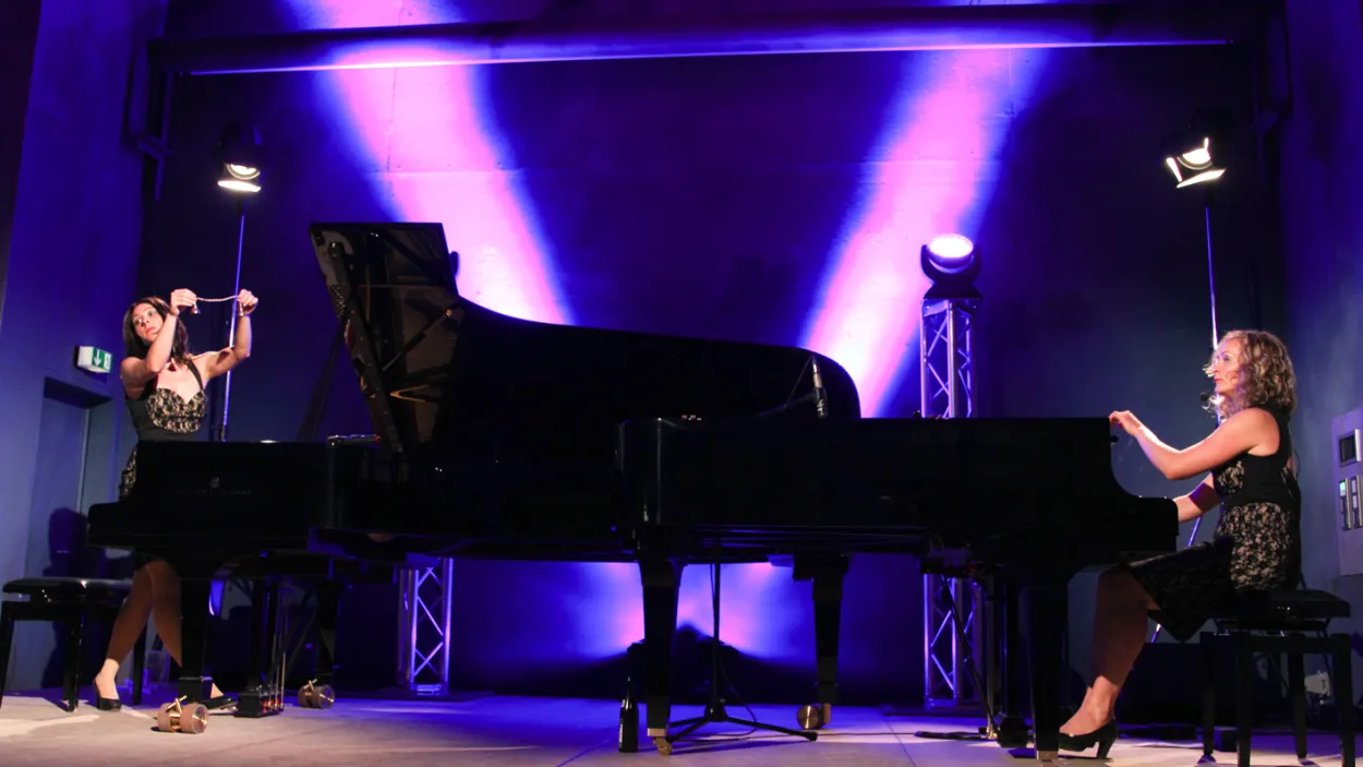 Queenz of Piano im Holcim Werkforum