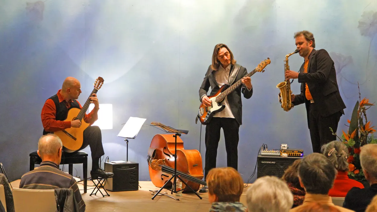 Konzert mit Trio Tino im Holcim Werkforum