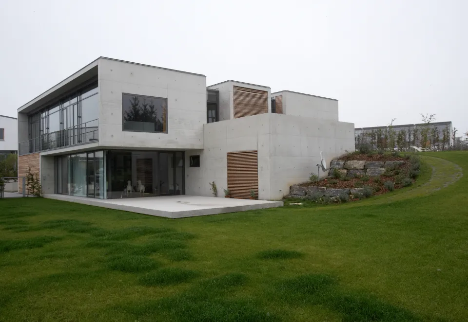 Einfamilienhaus aus Normalbeton