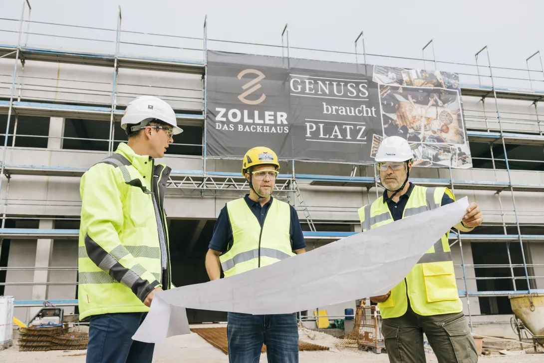Baustelle Backhaus Zoller, Esslingen